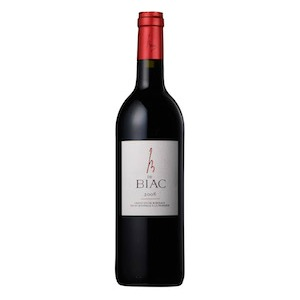 Bordeaux AOC 'B de Biac' by Château Biac