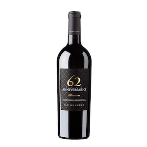 Primitivo di Manduria DOC 'Anniversario 62' by Cantine San Marzano