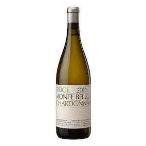 Santa Cruz Mountains AVA Chardonnay  'Monte Bello' by Ridge Vineyards