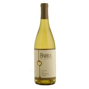 Mendocino County AVA Chardonnay  by Barra of Mendocino