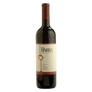 Mendocino County AVA Zinfandel  by Barra of Mendocino