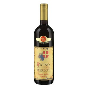 Ticino DOC Merlot  by Cantina Sociale di Mendrisio