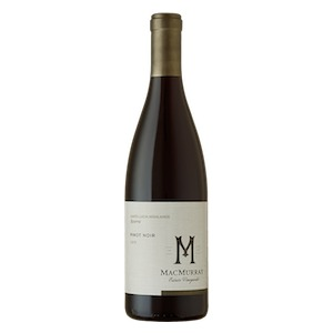Santa Lucia Highlands AVA Pinot Noir  'Reserve' by MacMurray Estate Vineyards