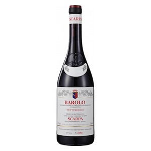Barolo DOCG 'Tettimorra' by Antica Casa Vinicola Scarpa